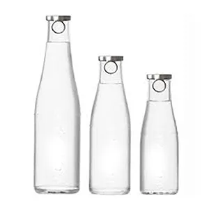 Botellas de vidrio para agua