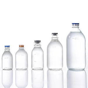 Botellas de vidrio para medicamentos y viales
