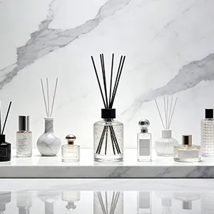 Botellas de vidrio para difusores de varillas