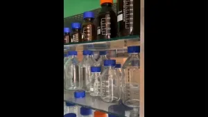 Envases de vidrio para laboratorio