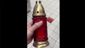 Lámparas de vidrio para cementerios