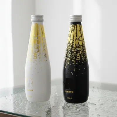Estilos disponibles de botellas de vidrio para bebidas