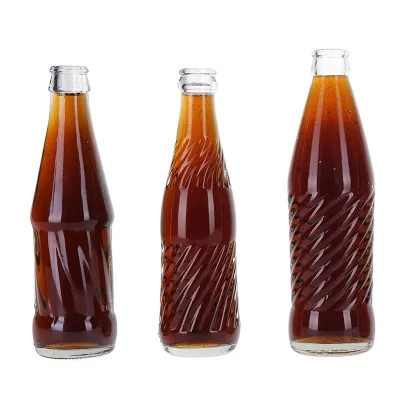 Estilos disponibles de botellas de vidrio para bebidas
