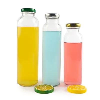 Estilos disponibles de botellas de vidrio para bebidas