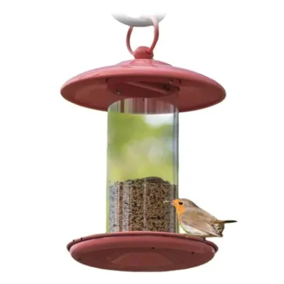 Comederos para aves de vidrio