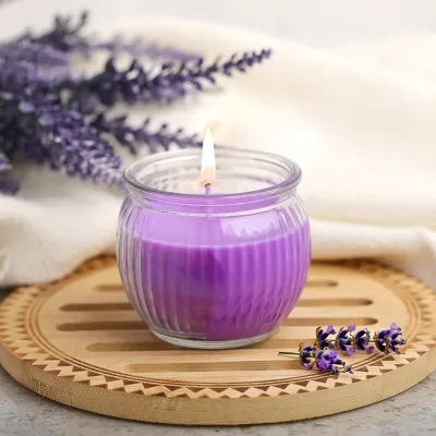 Frascos de vidrio para velas