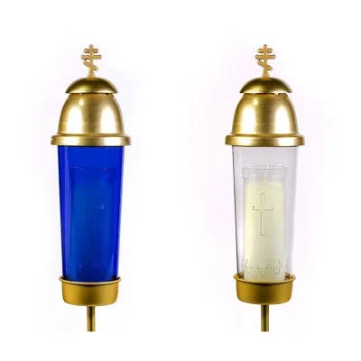 Lámparas de vidrio para cementerios y lámparas de vidrio para tumbas