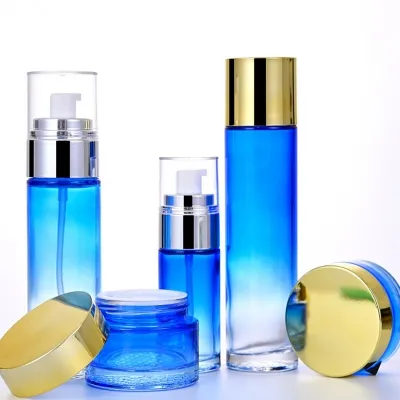 Sets personalizados de frascos cosméticos para bases, sérums y lociones