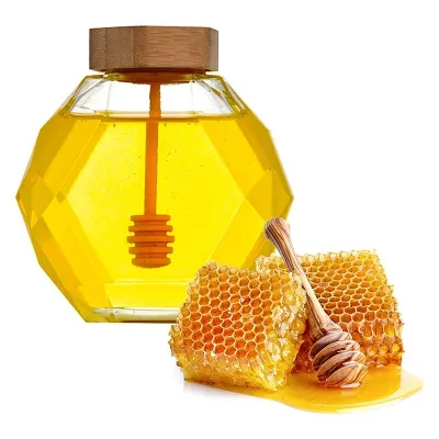 Estilos de frascos de vidrio para miel disponibles