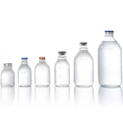 Botellas de vidrio para medicamentos y viales