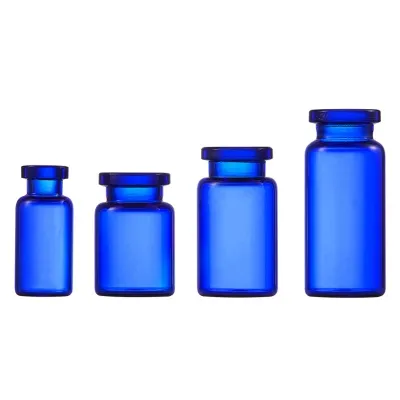 Botellas de vidrio para medicamentos y viales