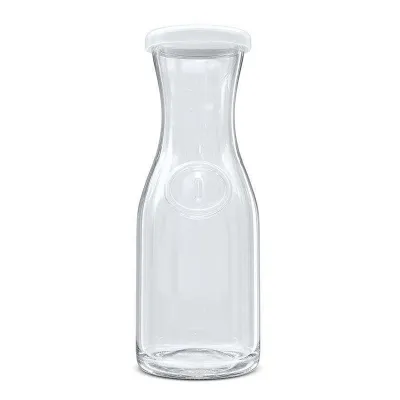 Botellas de leche de vidrio de boca ancha (500ml / 1000ml)