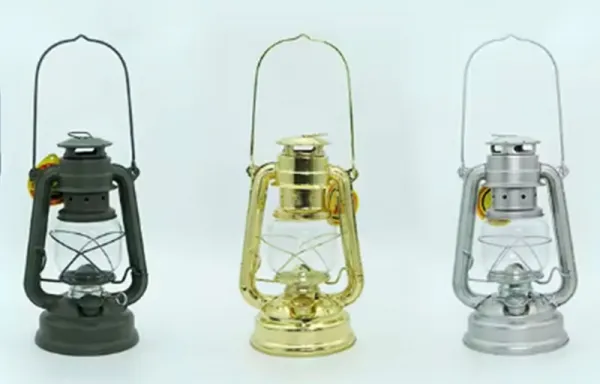 Botellas de vidrio para lámparas de aceite