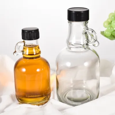 Botellas de vidrio para aceite de oliva con asa (250ml / 500ml)