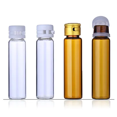 Botellas de vidrio para líquidos orales