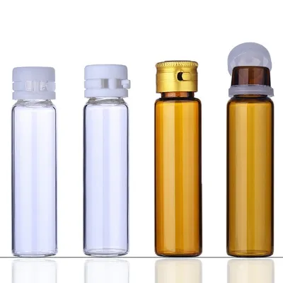Botellas de vidrio para líquidos orales
