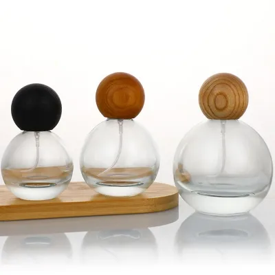 Botellas de perfume de vidrio esféricos (30ml / 50ml / 100ml)