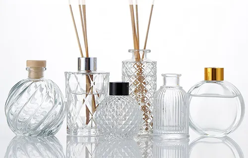 Botellas de vidrio para difusores de varillas