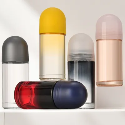 Estilos de frascos de vidrio roll-on disponibles