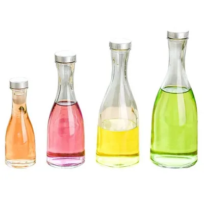 Botellas de vidrio para sake al por mayor (100ml / 250ml / 375ml / 500ml)