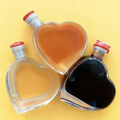 Estilos de botellas de vidrio para salsas disponibles