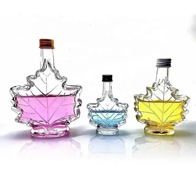 Botellas de vidrio para jarabe