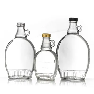 Botellas de vidrio para jarabe