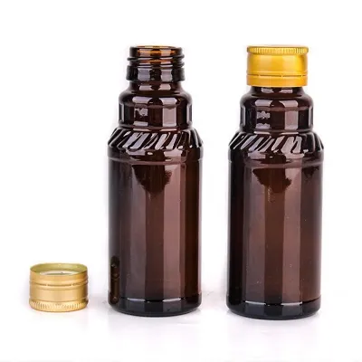 Botellas de vidrio para jarabe