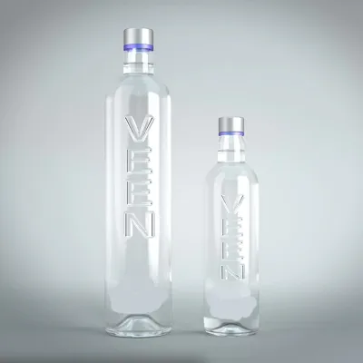 Estilos de botellas de agua de vidrio disponibles