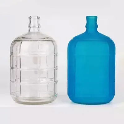 Estilos de botellas de agua de vidrio disponibles