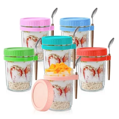 Clips con cuchara para café, para frascos mason de boca regular y ancha